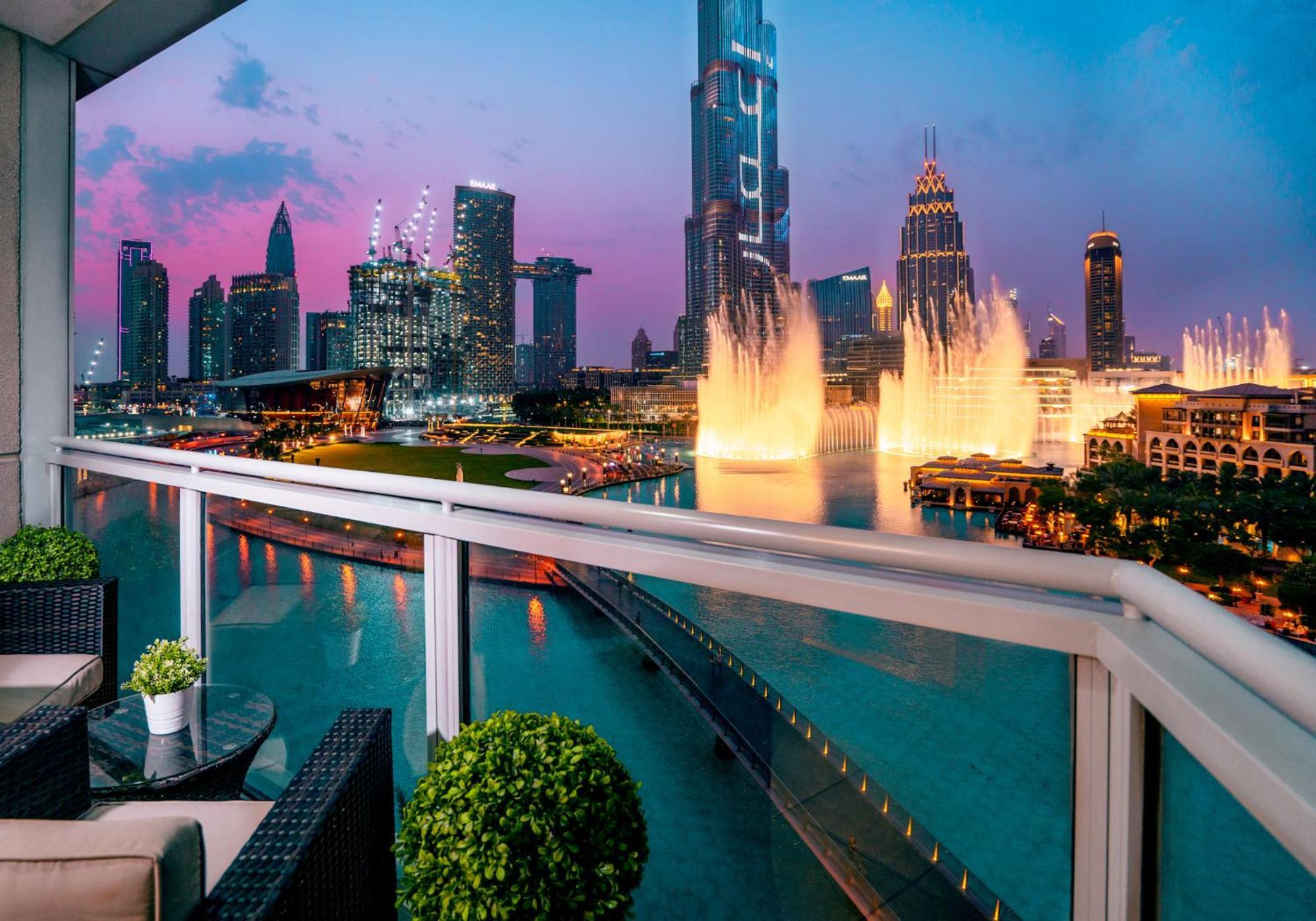 Elite Royal Apartment - Full Burj Khalifa & Fountain View - Premier - 2 Bedrooms & 1 Open Bedroom Without Partition Дубай Экстерьер фото